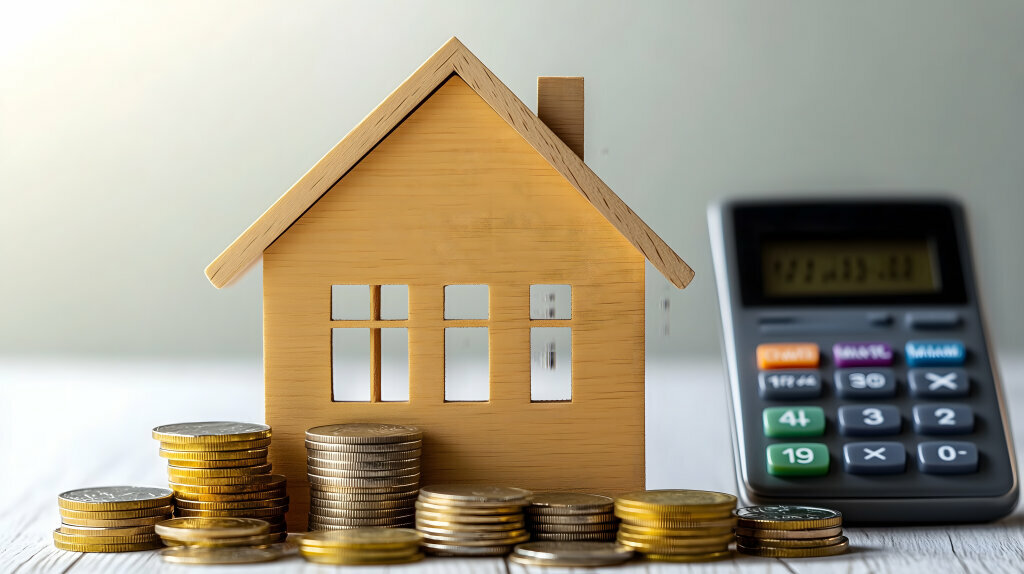 Haus mit Geld